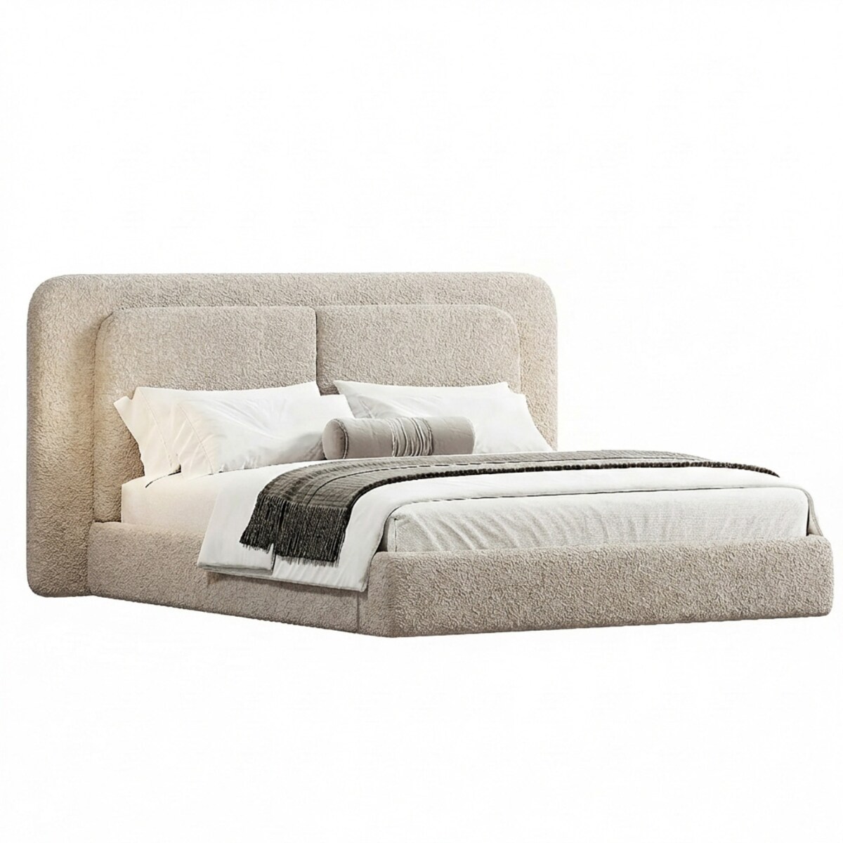 Łóżko Tapicerowane Prime 120X200 Stelaż Pojemnik Na Pościel Loop 03