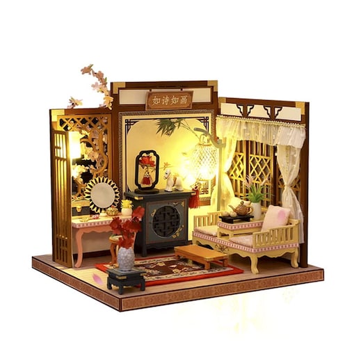 Miniaturowy domek - Sala popołudniowego odpoczynku