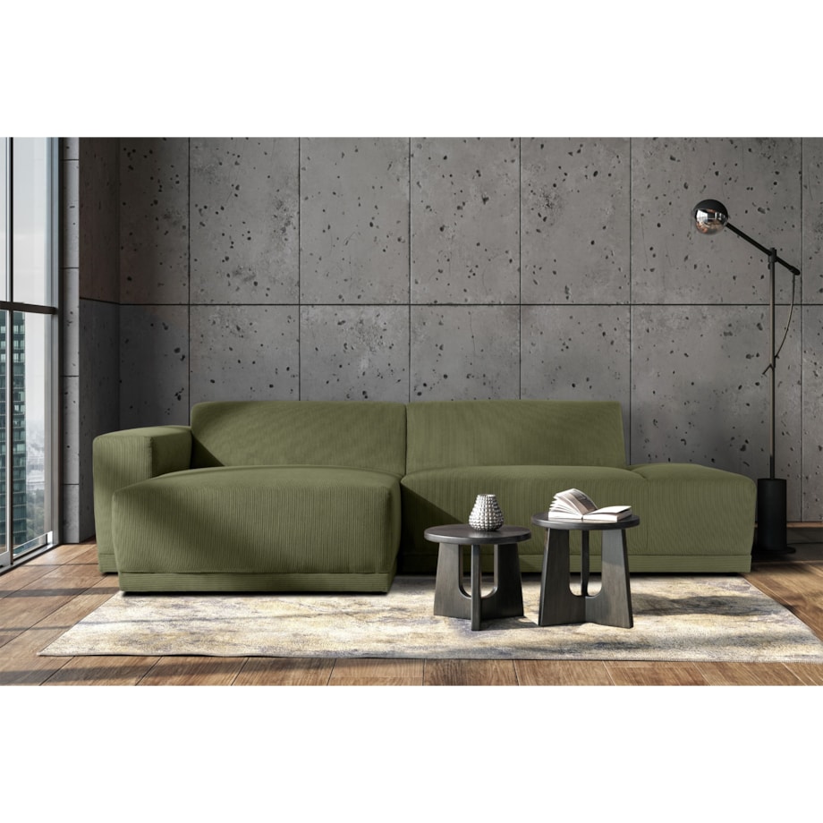 KONSIMO MUDI Narożnik lewy, khaki