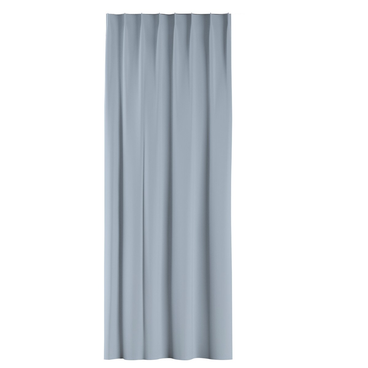 Zasłona na haczykach flex pojedynczych 130x245 gołębi szary