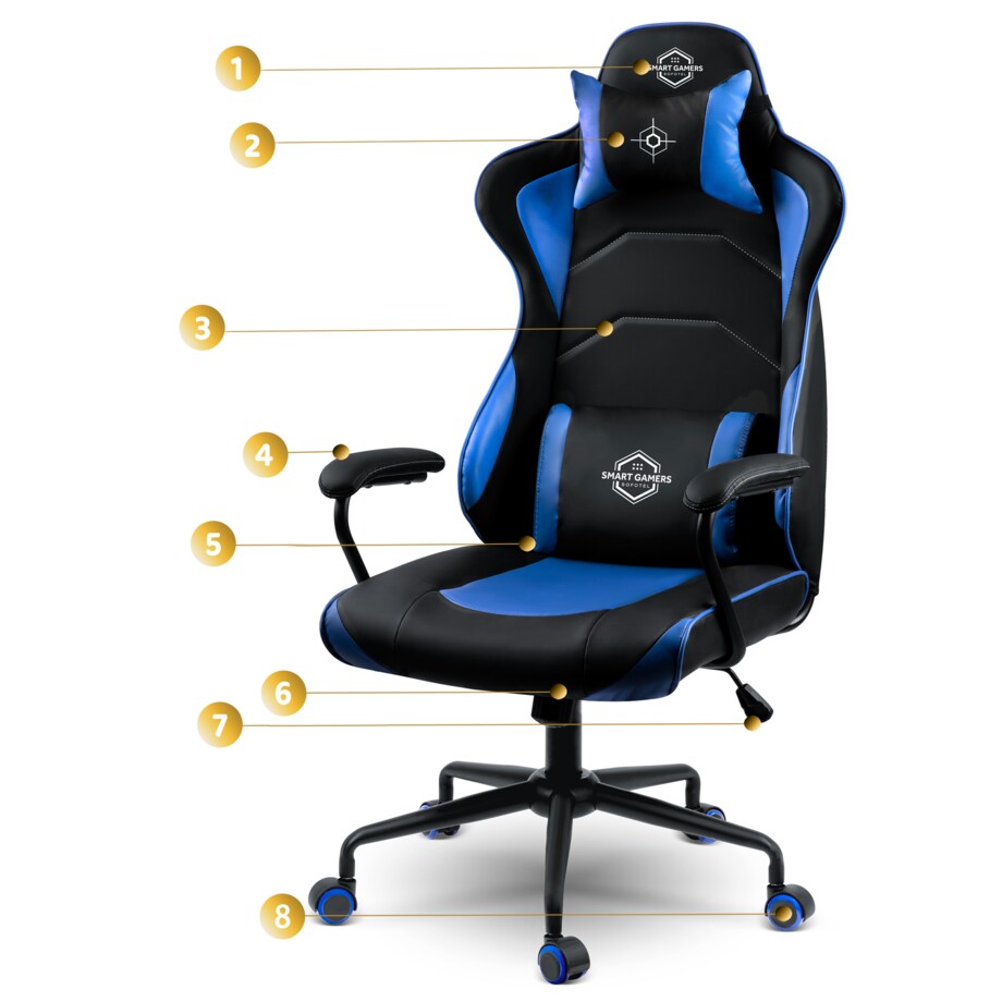 Fotel gamingowy obrotowy krzesło biurowe Sofotel Hydra