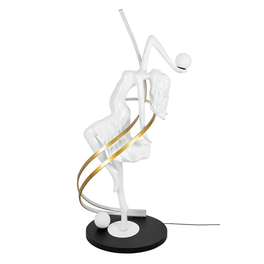 MOOSEE lampa podłogowa DANCING QUEEN biała