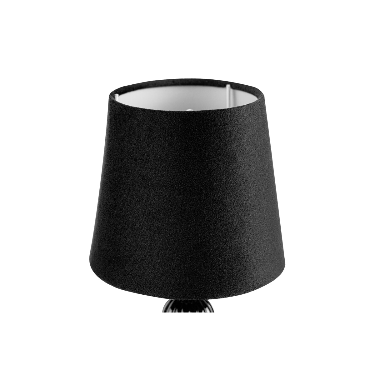 KONSIMO VULGA Elegancka lampa stołowa 2szt kolor czarny