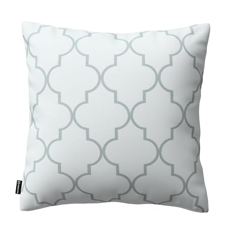 Poszewka Kinga na poduszkę, szaro-białe wzory marokańskie, 50 x 50 cm, Gardenia