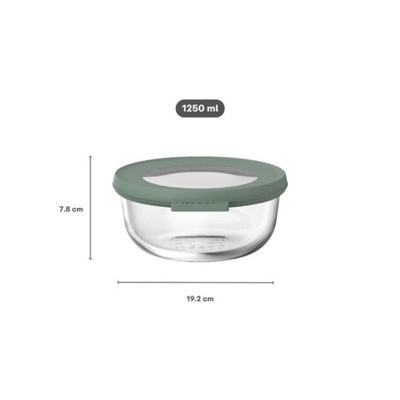 Miska Cirqula szklana 1250 ml Nordic Sage 106242094700