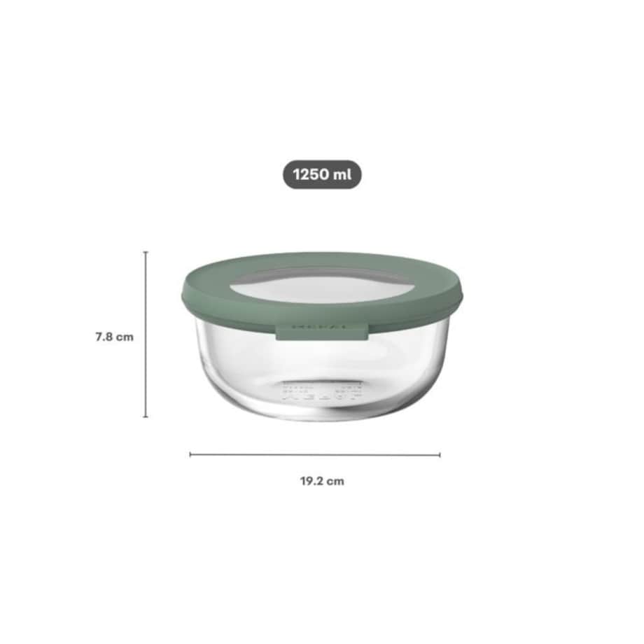 Miska Cirqula szklana 1250 ml Nordic Sage 106242094700