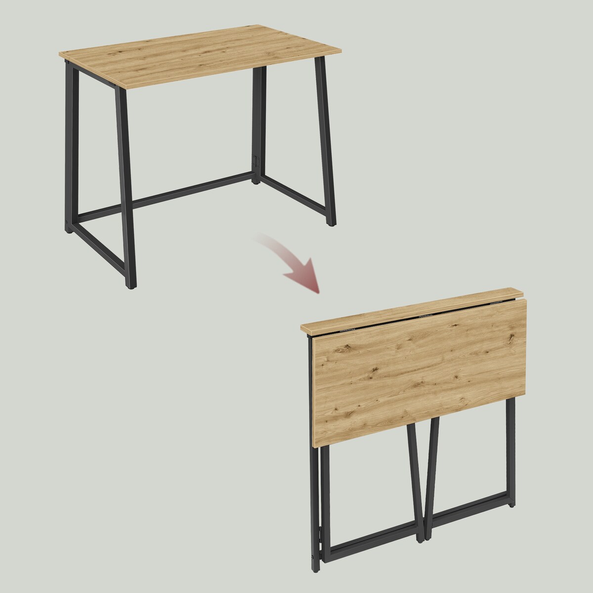 Biurko Komputerowe Max 1.0 - Artisan / Nogi Czarne