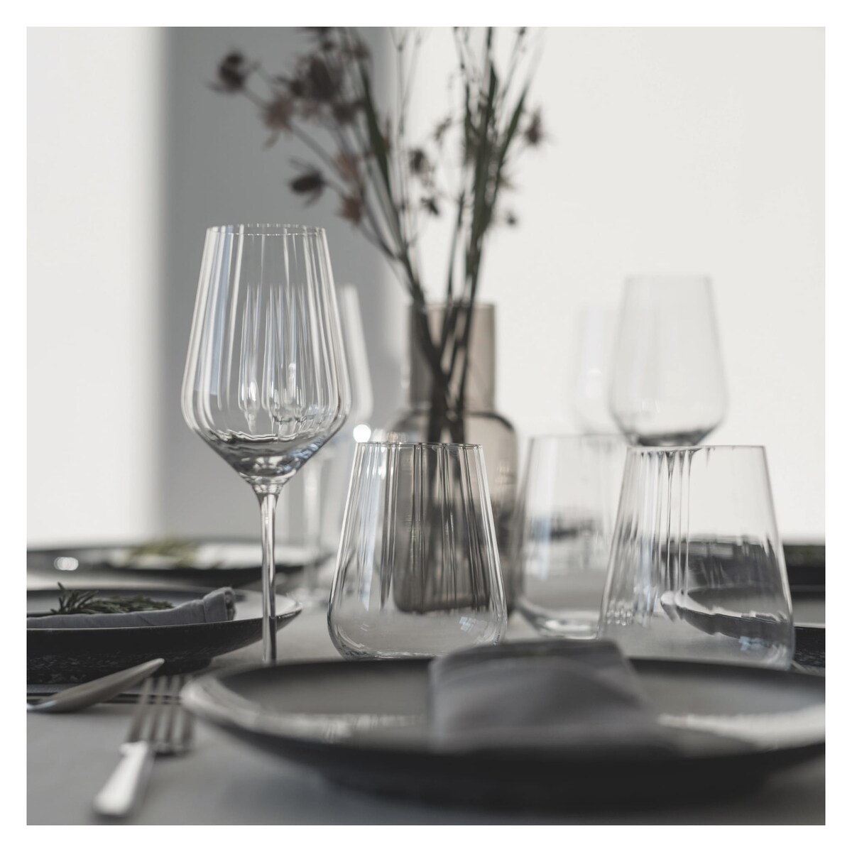 Zestaw 2 szklanek do wina i wody Sternschliff