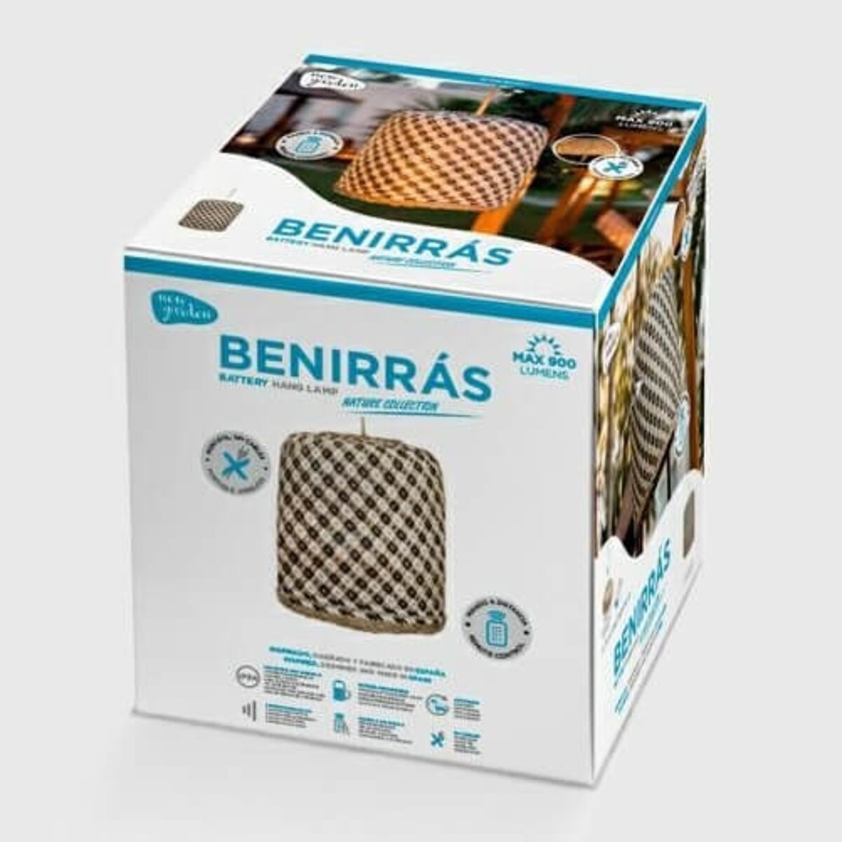 Ogrodowa lampa wisząca Benirras LUMBEN035XXHXNW King Home LED 9W 2700K IP54 beżowa