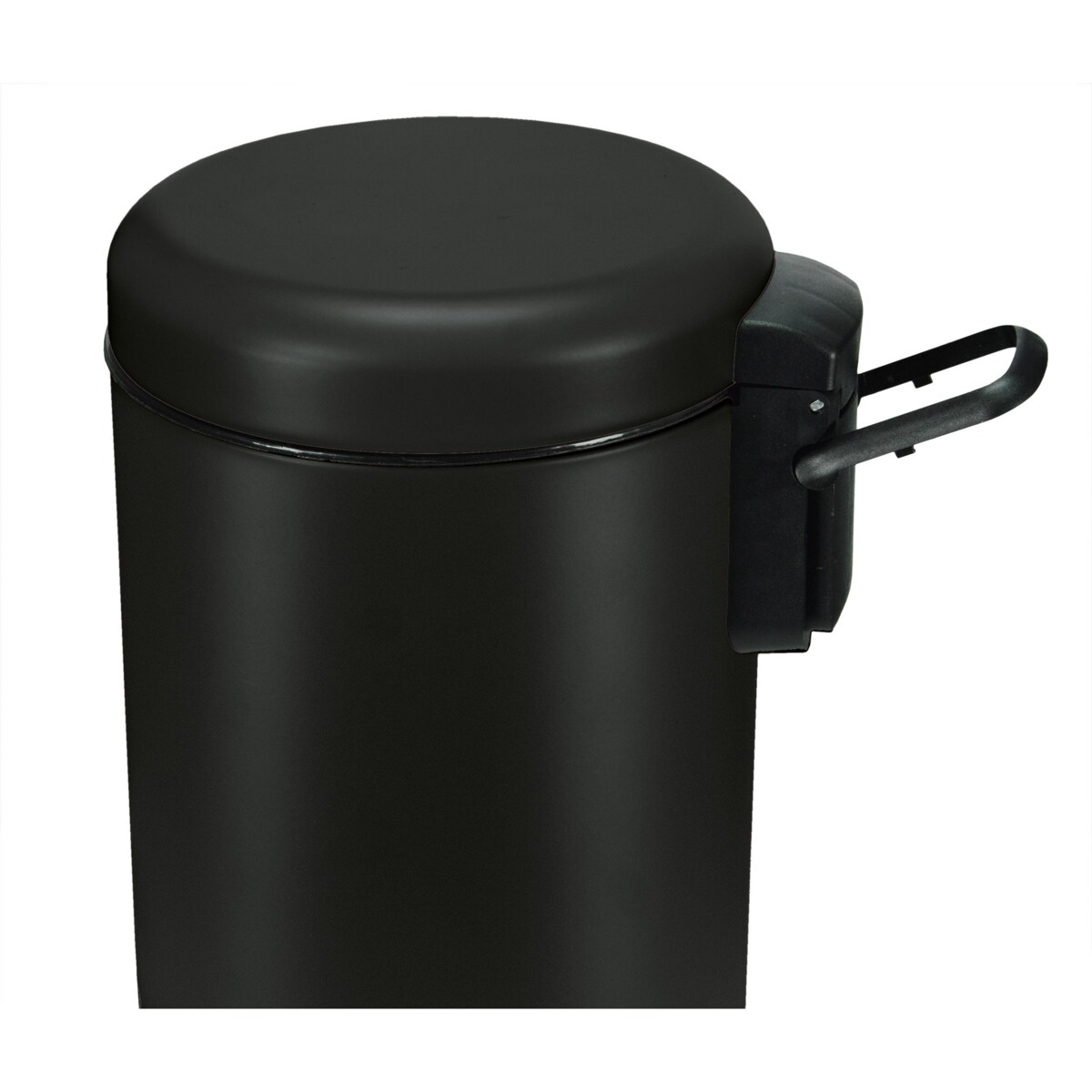 Kleine Wolke One Kosz łazienkowy 3L, metal czarny mat