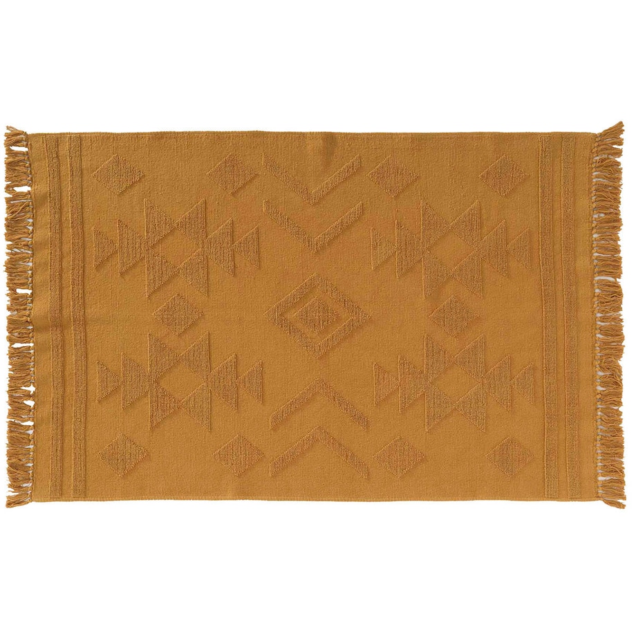 Żakardowy dywanik z frędzlami CILAOS, 120 x 170 cm