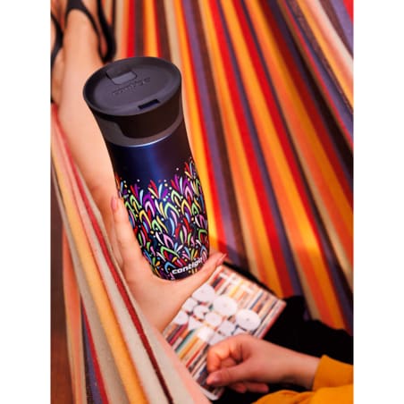 Kubek termiczny Contigo West Loop 2.0 470ml - Granat mat - Floresy