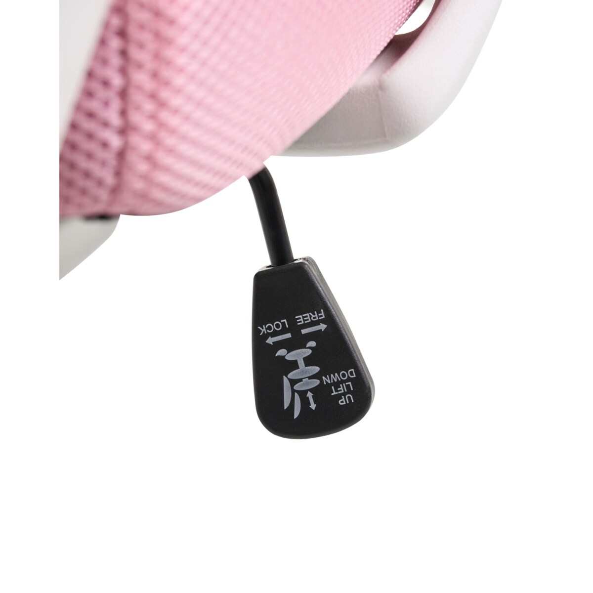 Krzesło biurowe BONNY Różowy