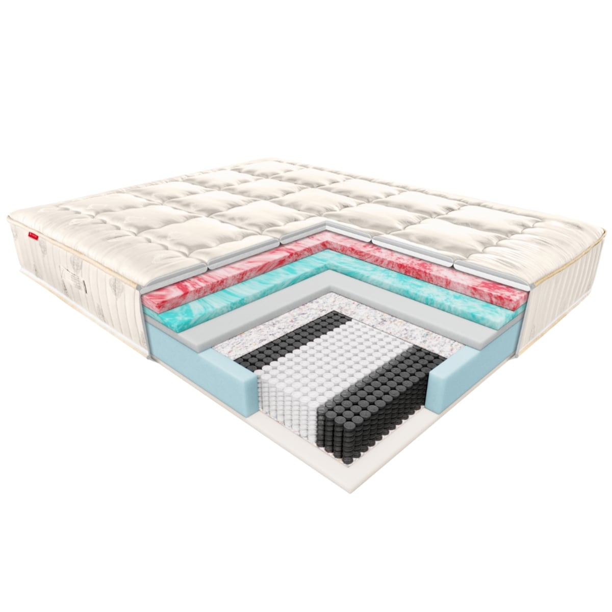 Materac Intenso Janpol 200x200 cm Donatello