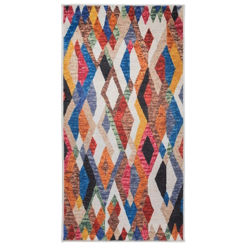 Dywan, chodnik nowoczesny geometryczny Mexico 50x120 cm e-floor wielokolorowy