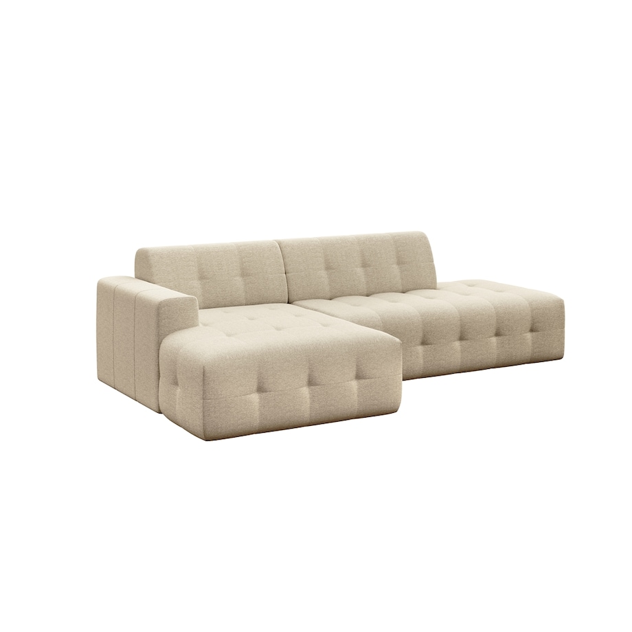 Sofa narożna lewa Tuil beżowa