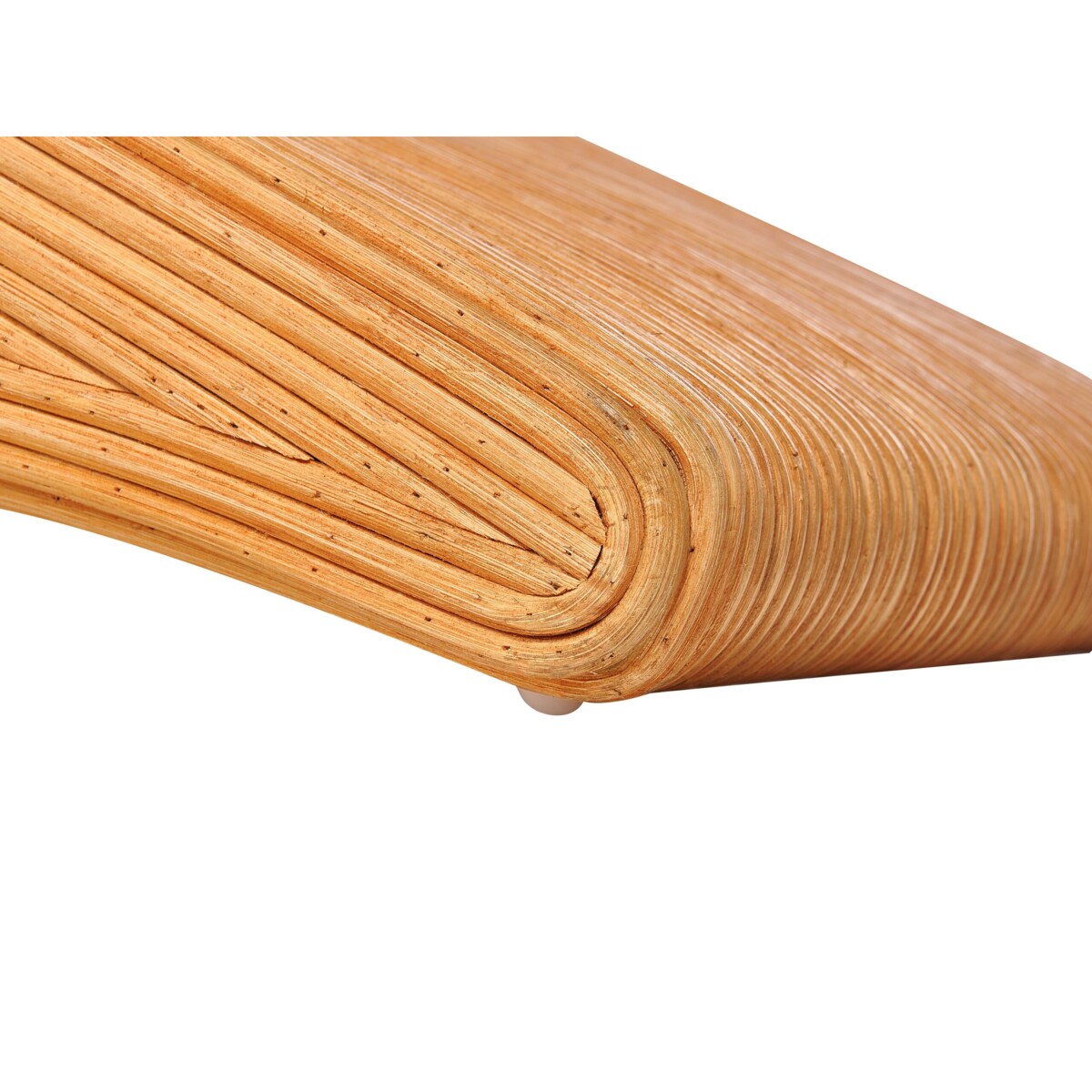 Leżak Rattan Jasne drewno AIROLE