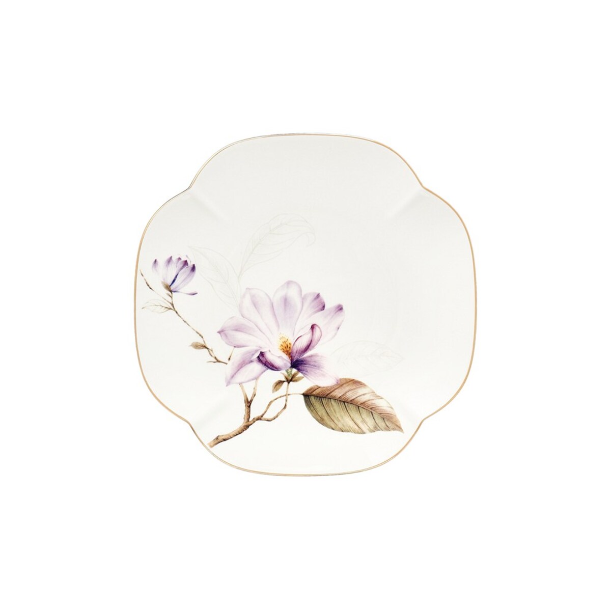 VILLA ITALIA Talerzyk deserowy porcelanowy 16,5 x 16,5 cm SECRET of SPRING