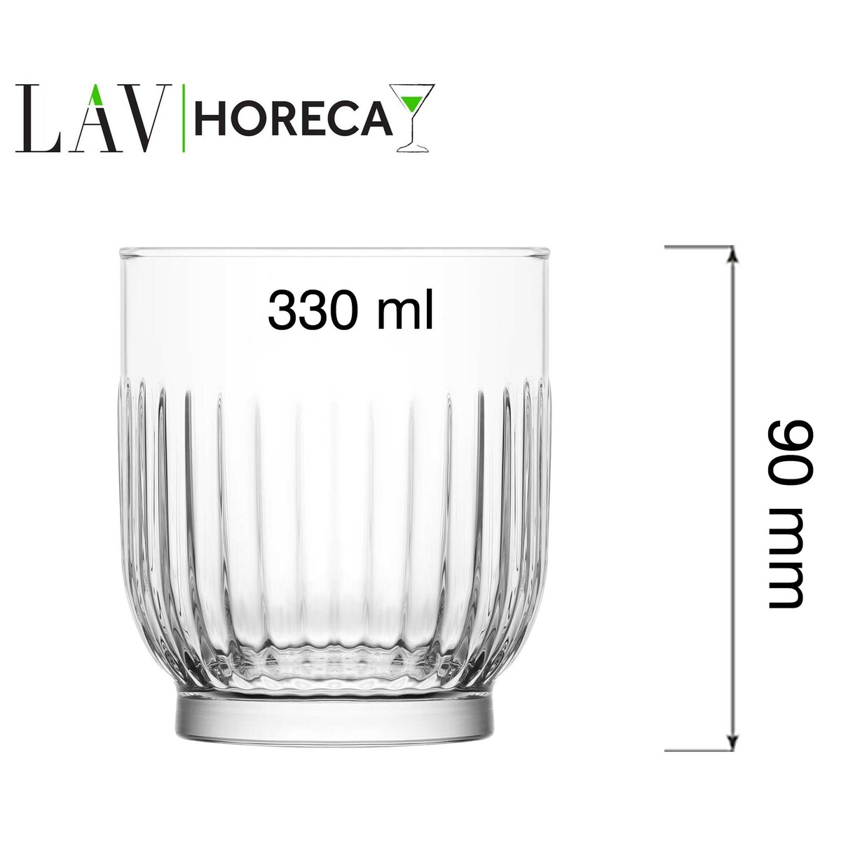 Szklanka niska Tokyo, 330ml, LAV