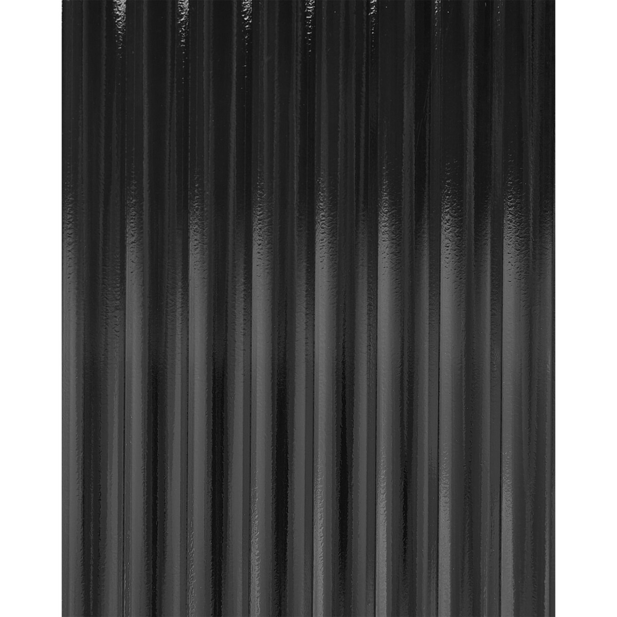 Szafka trzydrzwiowa metalowa ze szklaną gablotą czarna DEVON