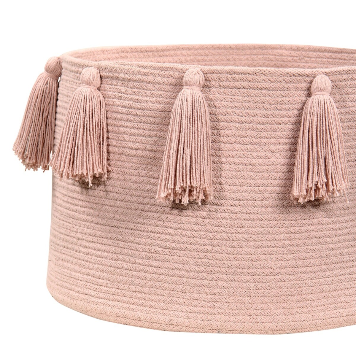 Kosz Basket Tassels Vintage Nude