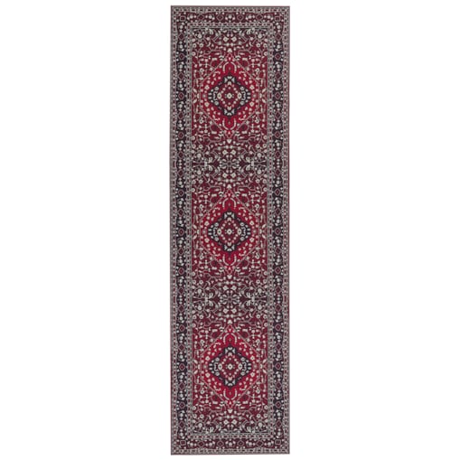 Dywan 80 x 300 cm czerwony VADKADAM