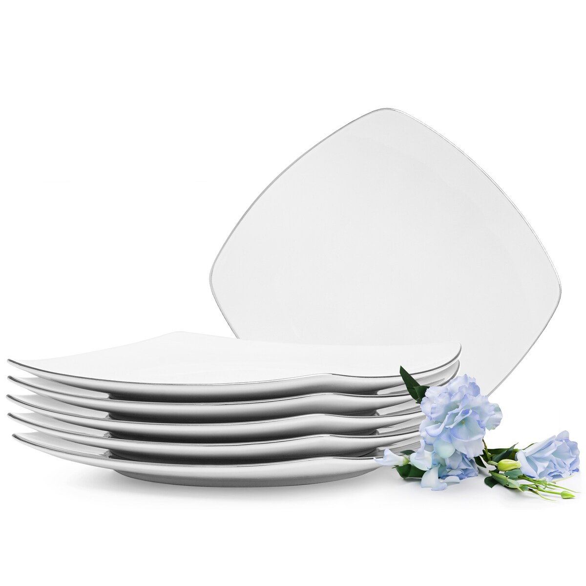 Konsimo CARLINA Talerz obiadowy 6szt.