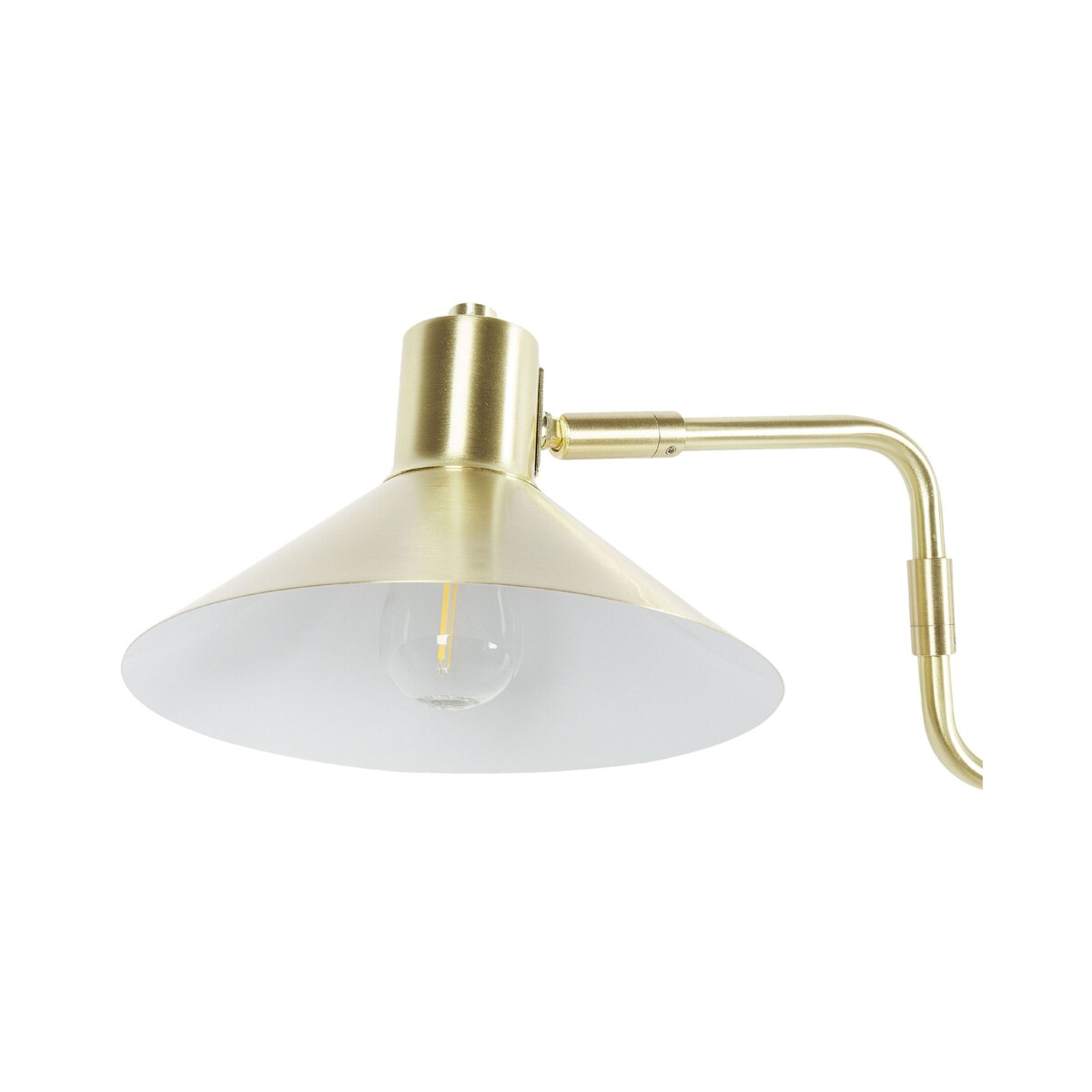 Lampa ścienna BALIEM Regulowana Metal Złoty