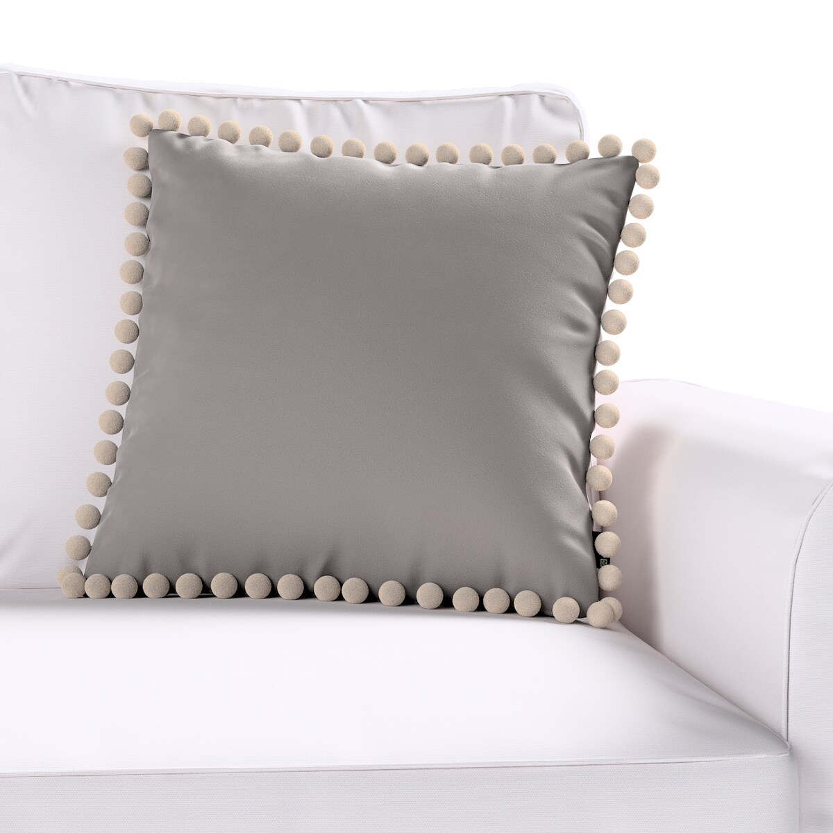 Poszewka Wera na poduszkę 45x45 gołębi szary