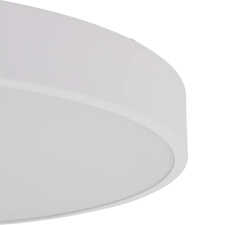 Lampa Sufitowa Łazienkowa Tk Lighting Velis Biała Plafon Led 30W Ip54 Zmienna Barwa, Ściemniany