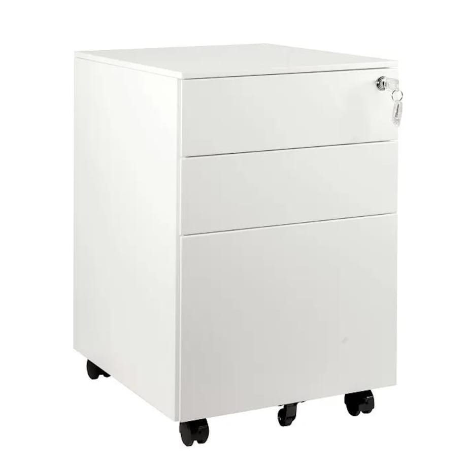 Kontenerek biurowy XD-040-3 biały