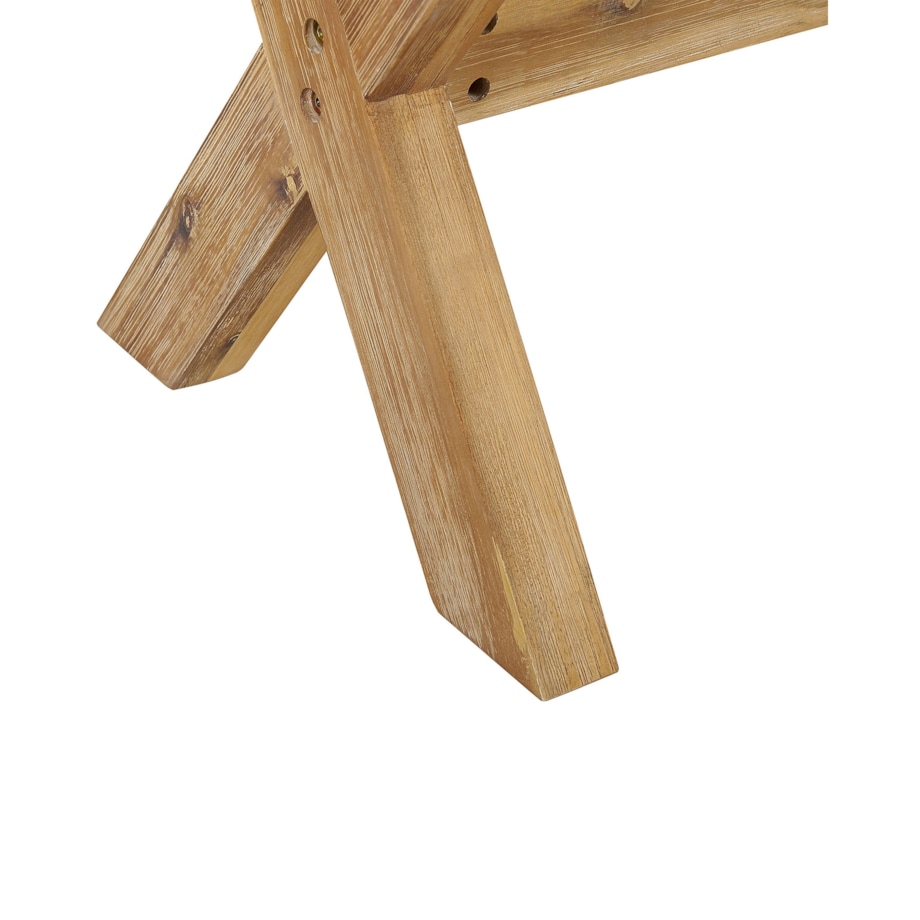 Stołek ogrodowy biały OLBIA