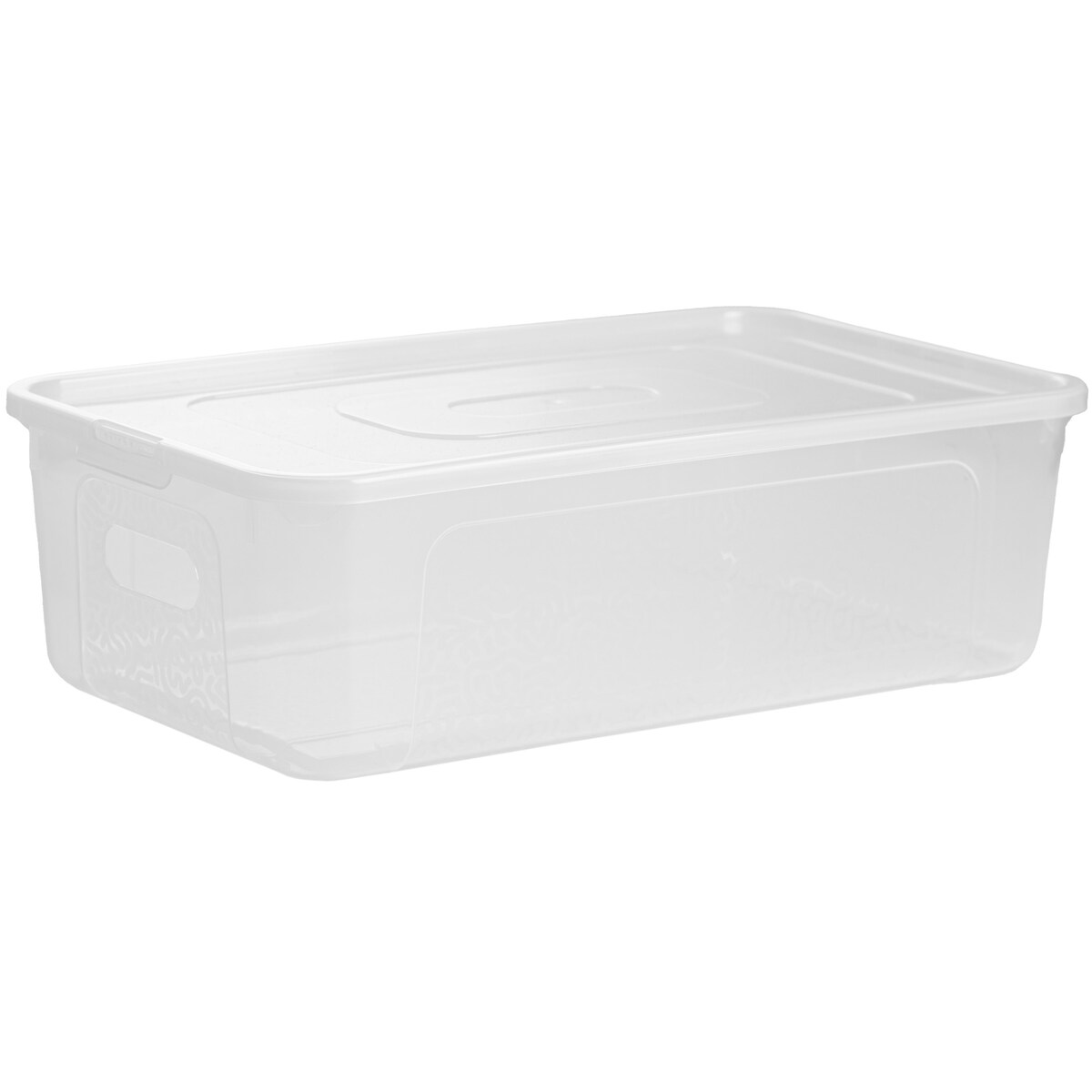 Pojemnik Plastikowy Z Pokrywą Pudło Plastikowe 7L