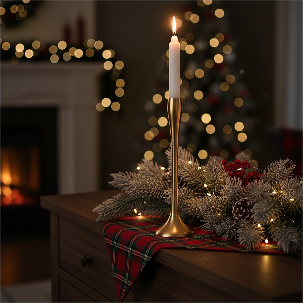 Świeczka Świeca Stołowa Do Świecznika Świąteczne Białe Zestaw 20 Szt Boże