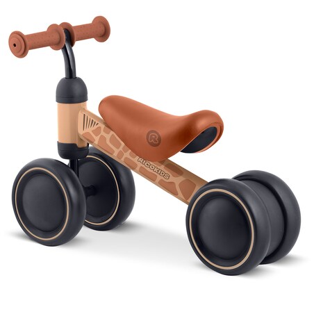 Rowerek biegowy Ricokids RK-606 trójkołowy jeździk dla dzieci lekki solidny Żyrafa brązowy