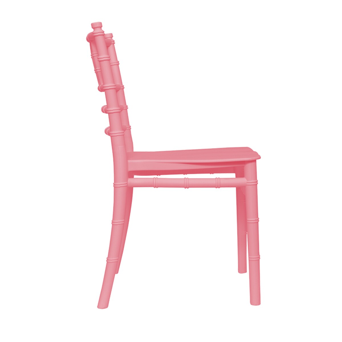 Krzesełko dla dzieci plastikowe z oparciem różowe dziecięce