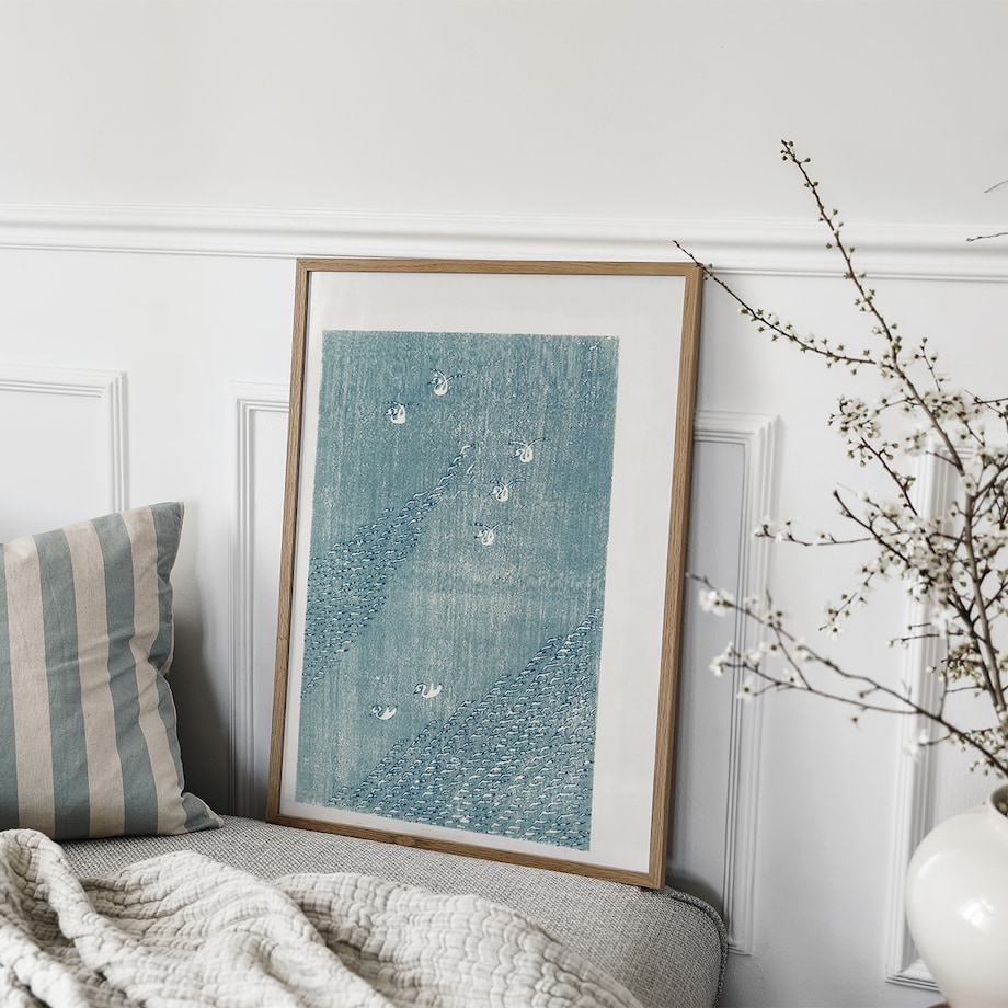 Plakat Wodne Ptaki Tomoki 30x40cm