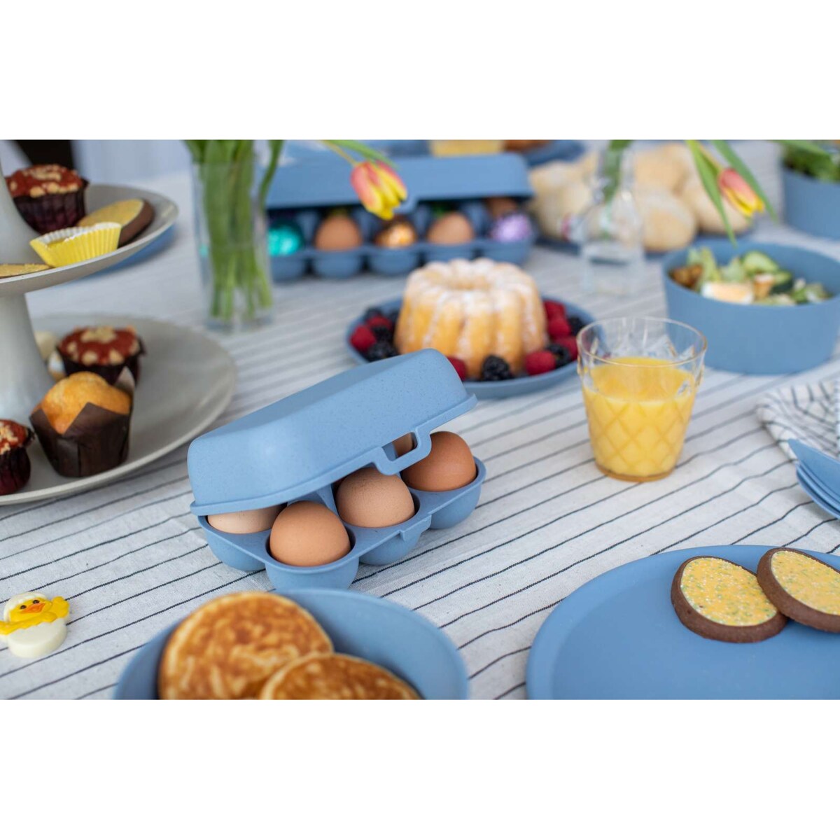 Pojemnik na jajka EGGS TO GO MINI, na 6 sztuk, KOZIOL