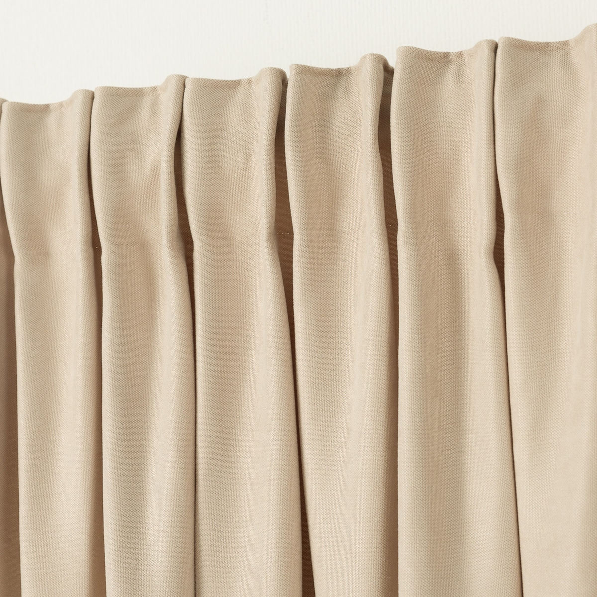 Zasłona na taśmie marszczącej jasnobeżowa aksamitna 140 x 280 cm 1 szt. 140x280 beżowy