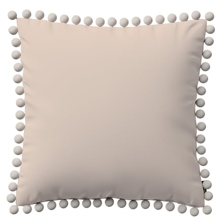 Poszewka Wera na poduszkę 45x45 jasnobeżowy