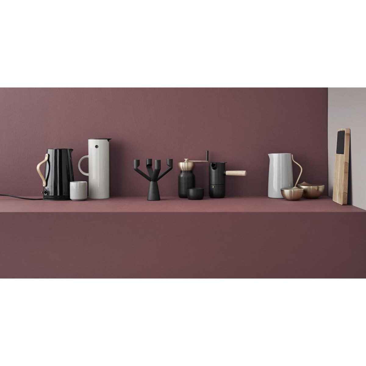 Dzbanek termiczny biały EM77, 1000 ml, Stelton