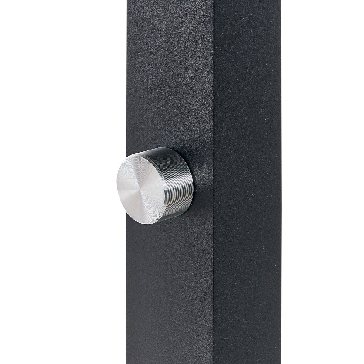 Lampa biurkowa zaciskowa LED metalowa czarna VOLANS