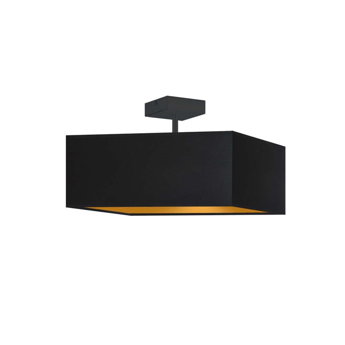 Lampa żyrandol plafon sufitowa z abażurem kwadrat MOTO P1
