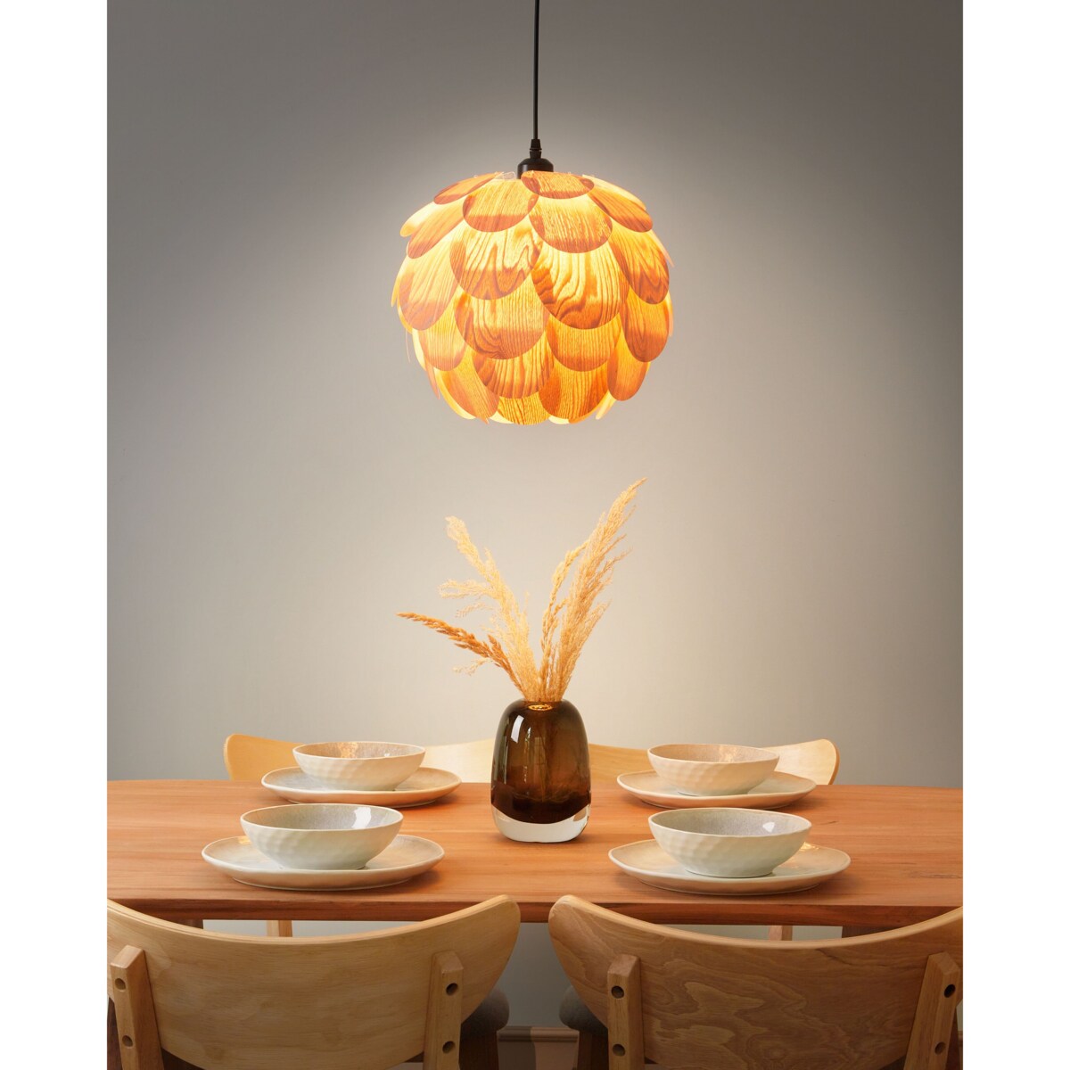 Lampa wisząca BAMPUR Bambus Naturalny