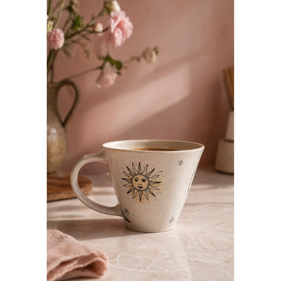 Filiżanka ceramiczna Pełnia