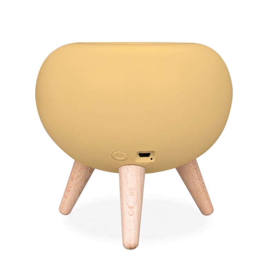 Lampka nocna dla dzieci z pieskiem - żółta