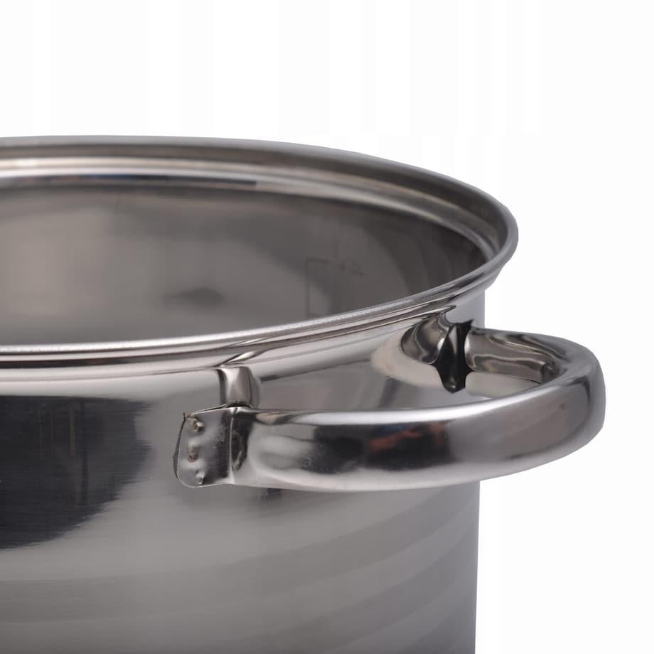 Garnek gastronomiczny wysoki stalowy 4.5L duży gastro KAMILLE
