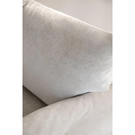 Fotel wypoczynkowy jasnoszary Serra