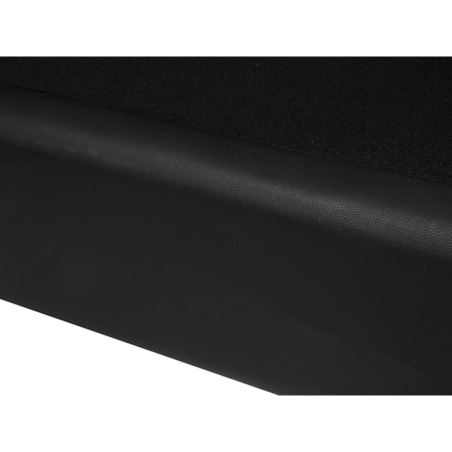 Sofa 2-osobowa skórzana czarna HELSINKI