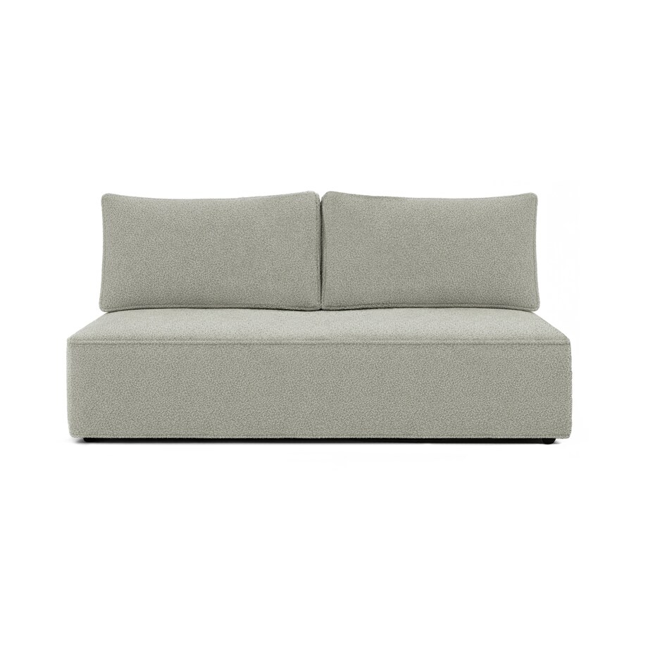 Sofa Rozkładana Kanapa z Funkcją Spania Dwuosobowa Do Salon Szara MAVIA